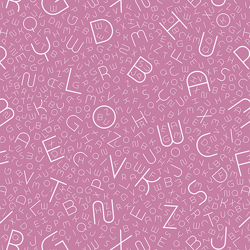 Adesivo Papel de Parede - Letras Infantil